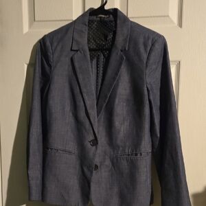 Express Womens Blue Blazer Size 10